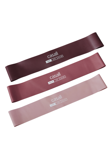 Casall Rubber bands Pink Mix 3-pack