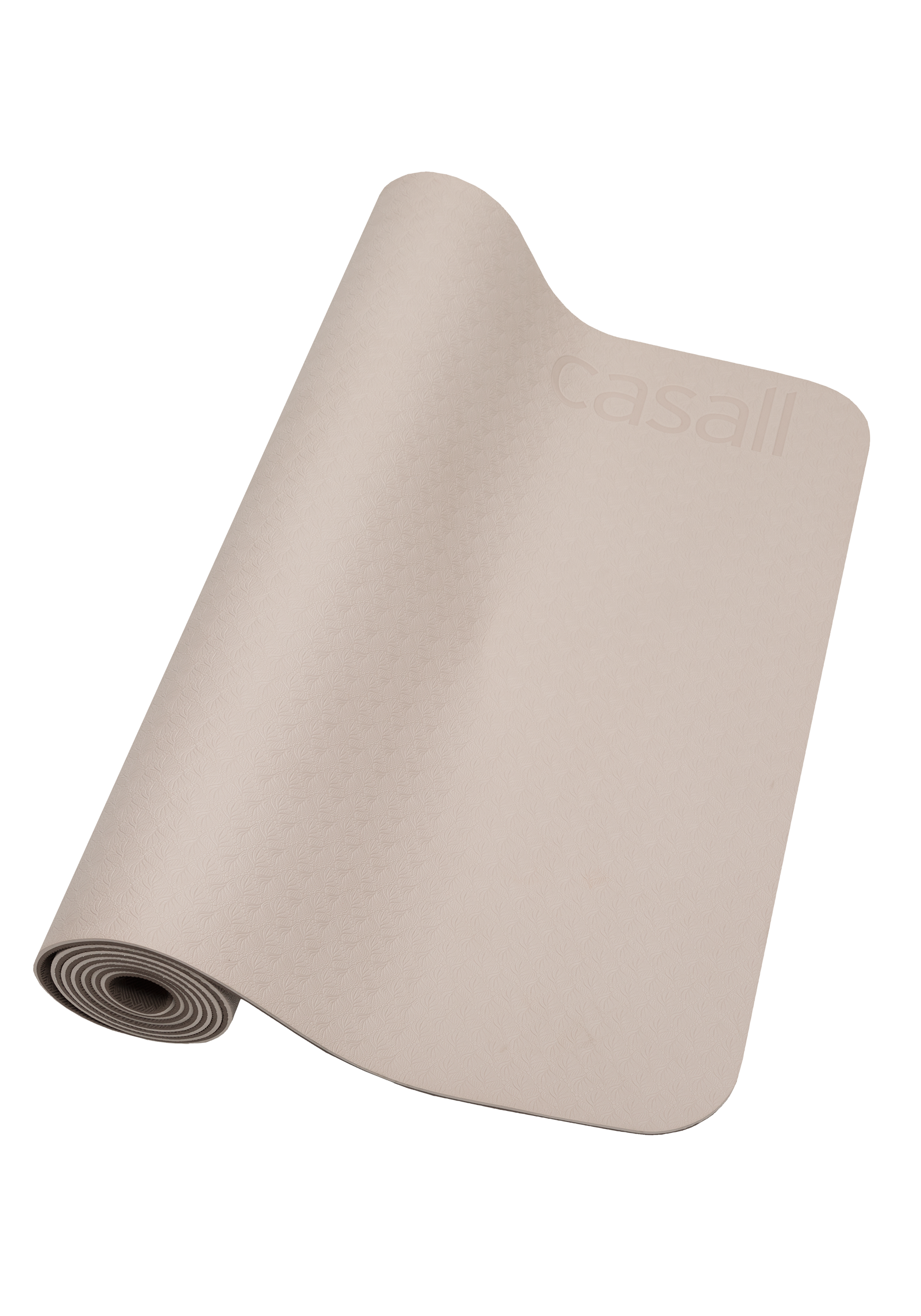 Casall Yoga Mat Position Sand/Grounded Brown 4 mm