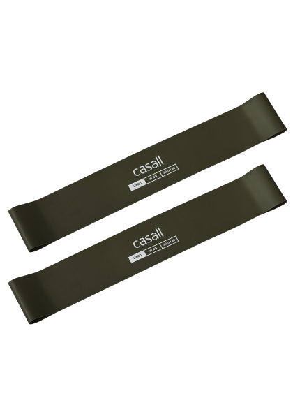 Casall Rubber Band Green Hard 2-pack