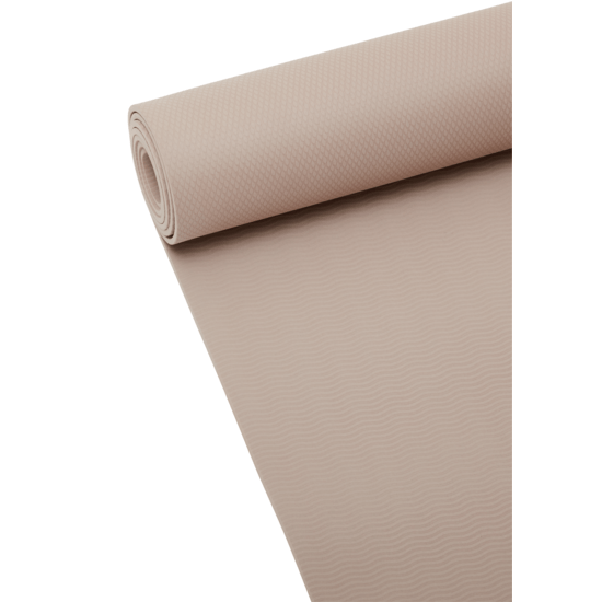 Casall Exercise Mat Balance PVC free Taupe Grey 4 mm