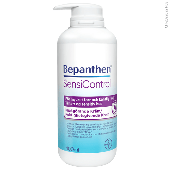 Bepanthen SensiControl Mjukgörande kräm 400 ml