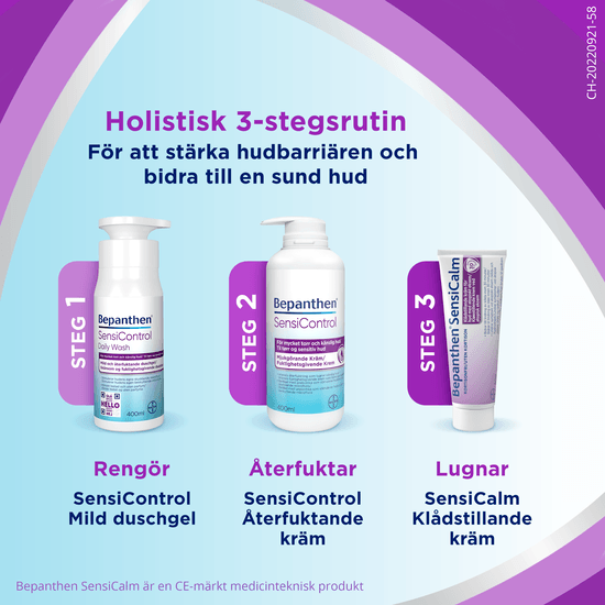 Bepanthen SensiControl Mjukgörande kräm 400 ml