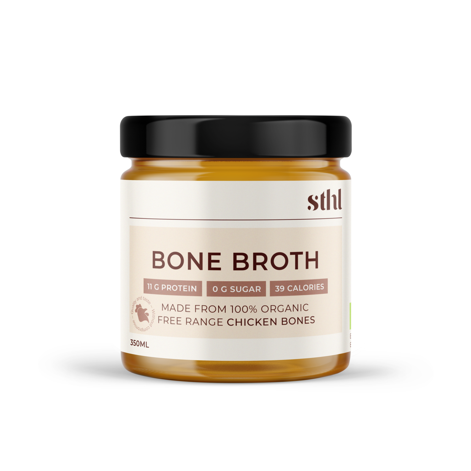 Alternativ bild 1 för STHL Chicken Bone Broth EKO 350 ml