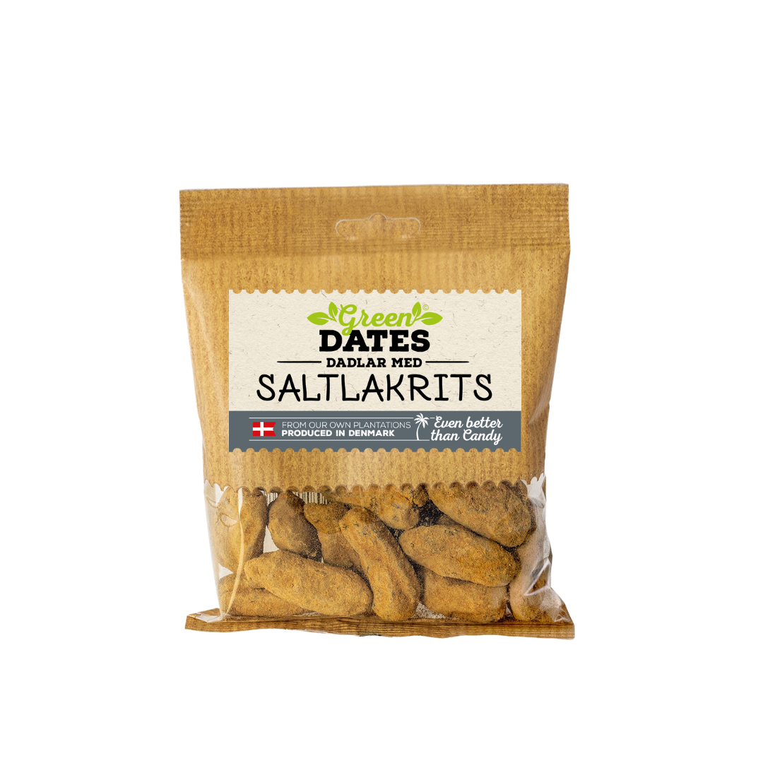 Green Dates Dadlar med Saltlakrits 130 g