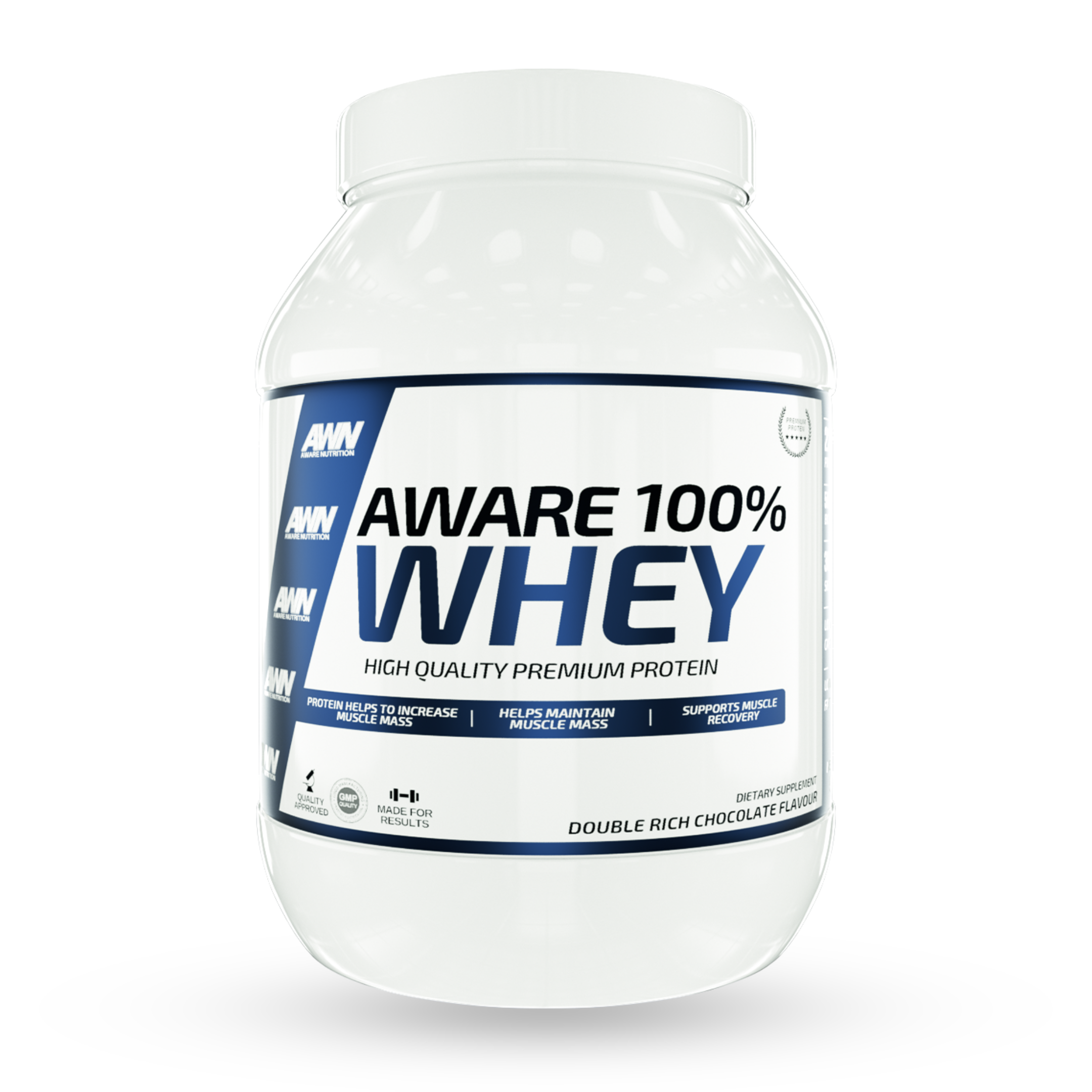 Aware Nutrition Whey Protein 100% Double Rich Chocolate 900 g
