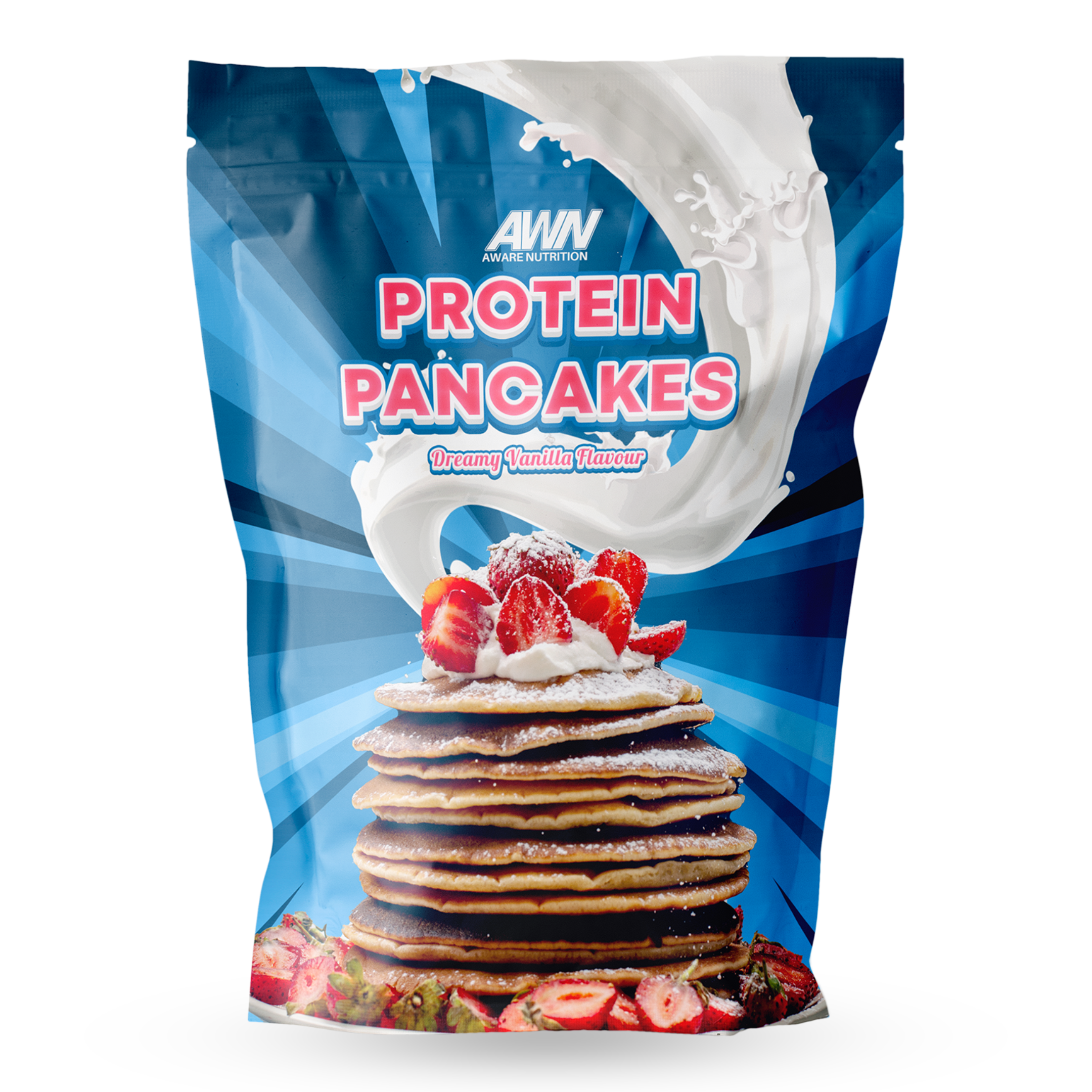 Aware Nutrition Proteinpannkakor Vanilj 500 g