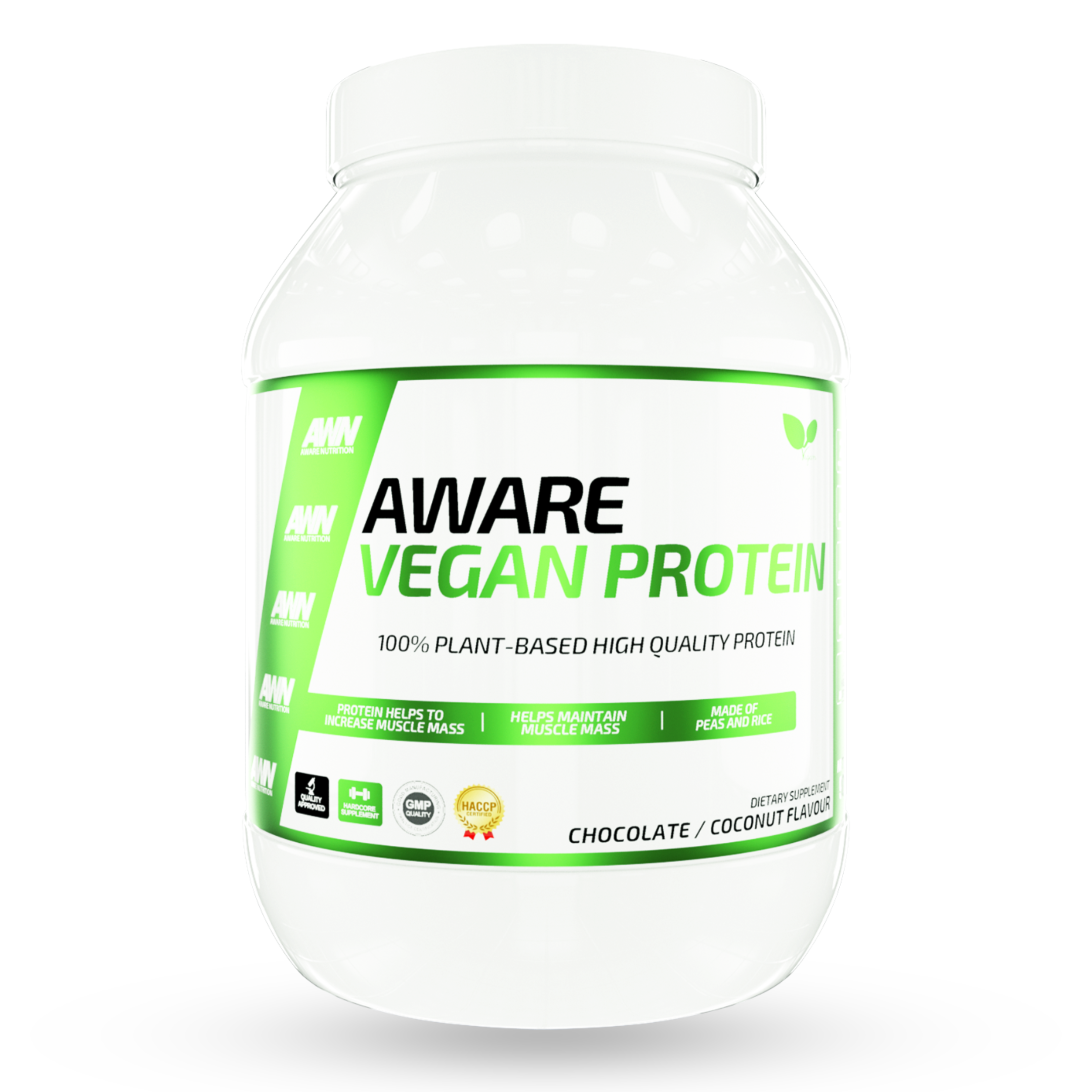 Aware Nutrition Vegan Protein Choklad/Kokos 900 g