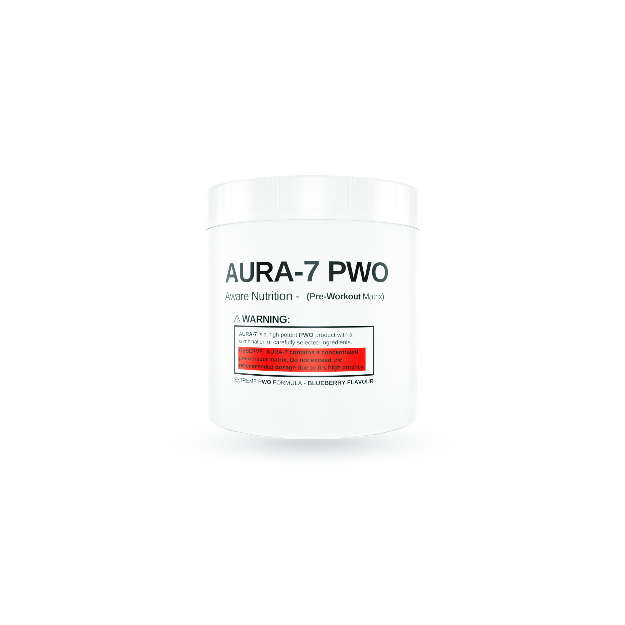Aware Nutrition Aura-7 PWO Blåbär 400 g