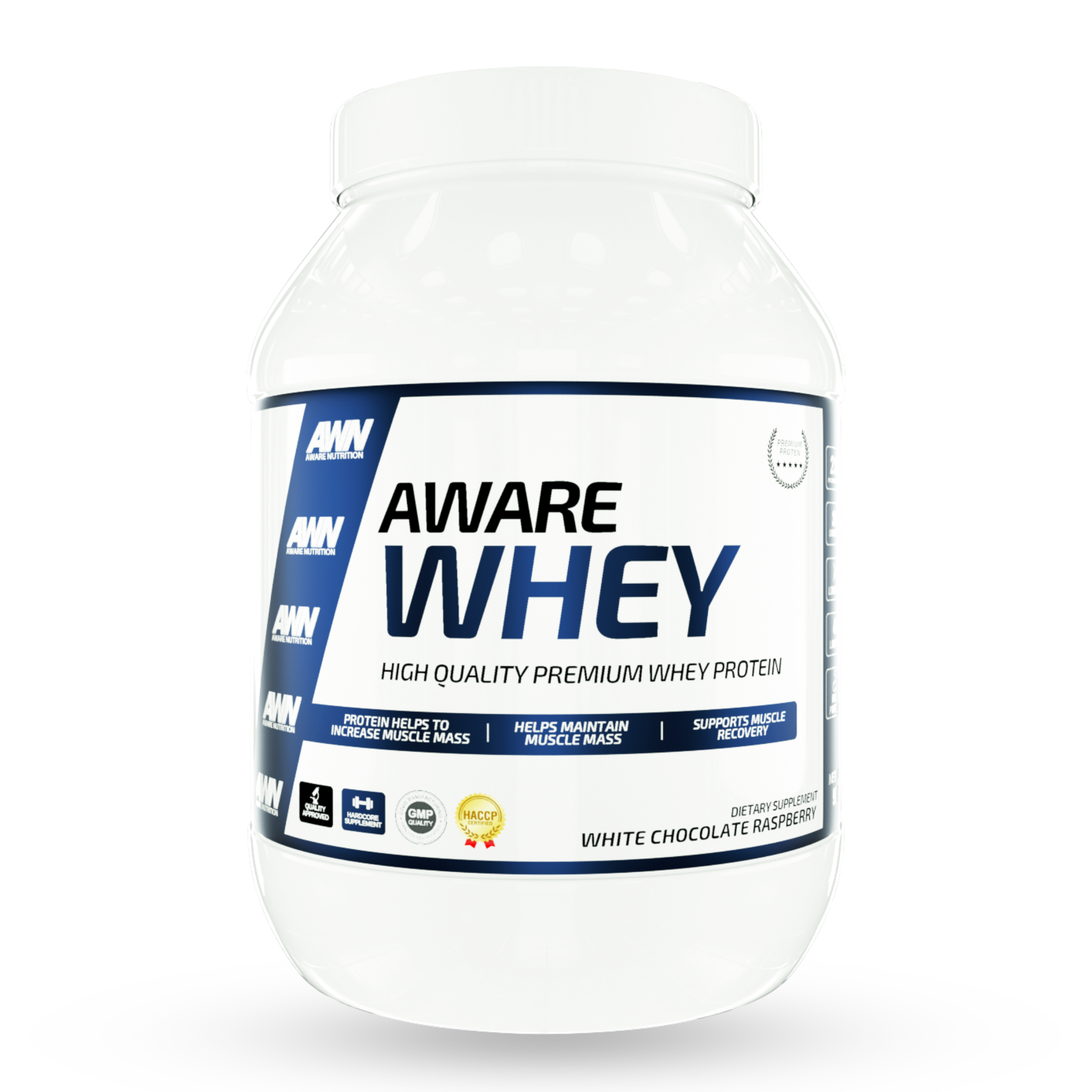 Aware Nutrition Whey White Chocolate Raspberry 900 g