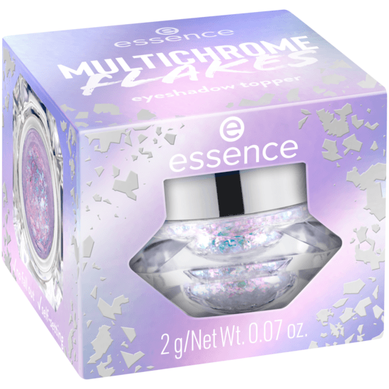 essence Multichrome Flakes Eyeshadow Topper 01