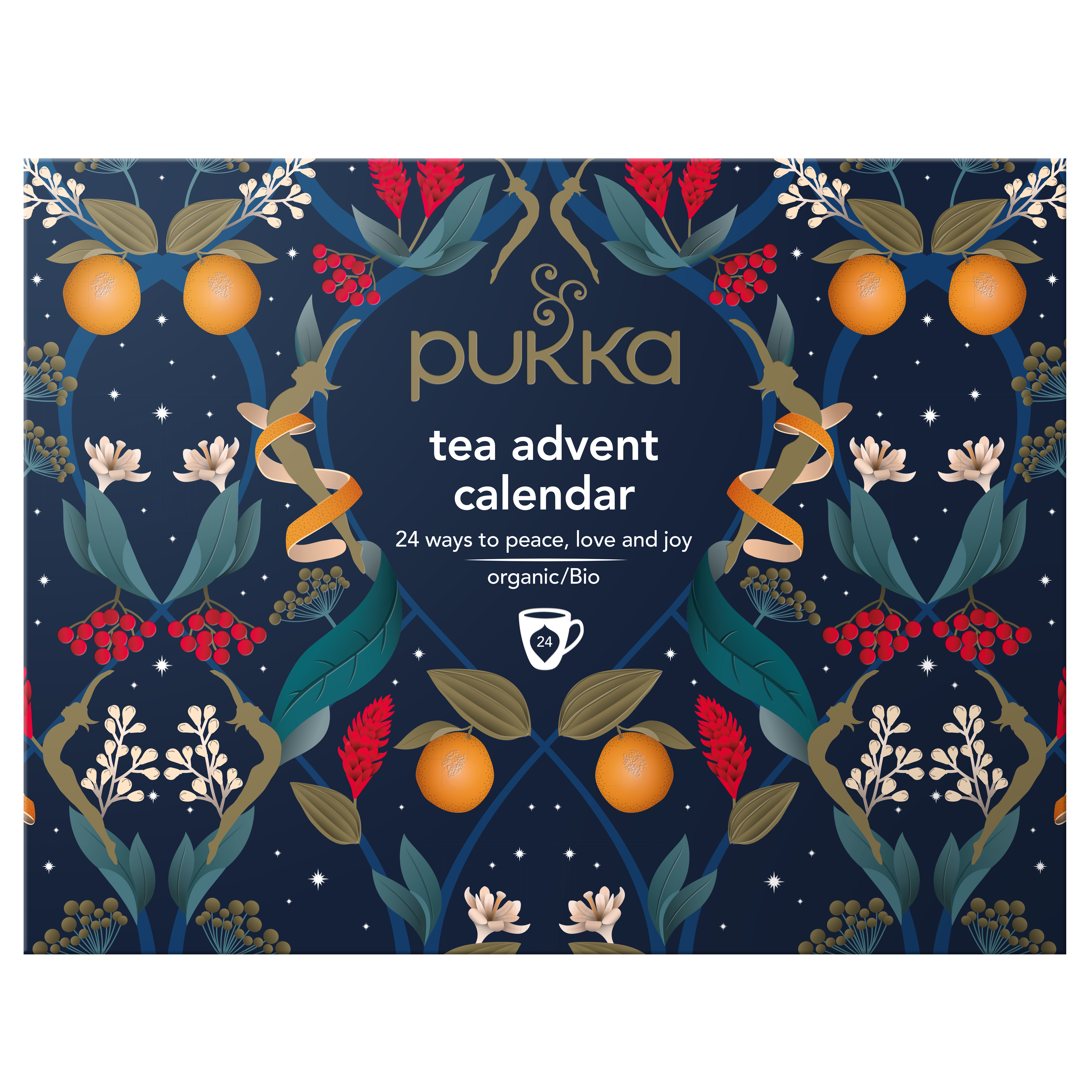 Pukka Adventskalender 24 luckor