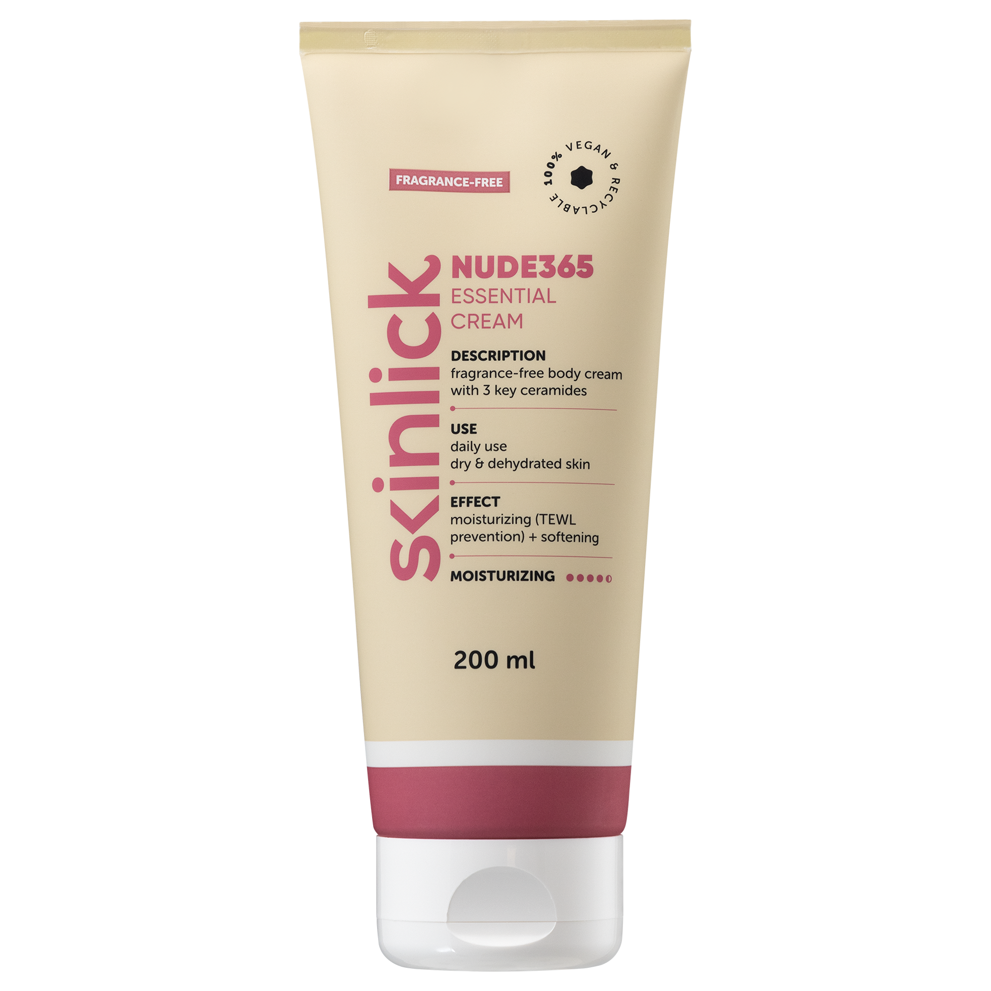 SkinLick Nude365 Essential Cream 200 ml
