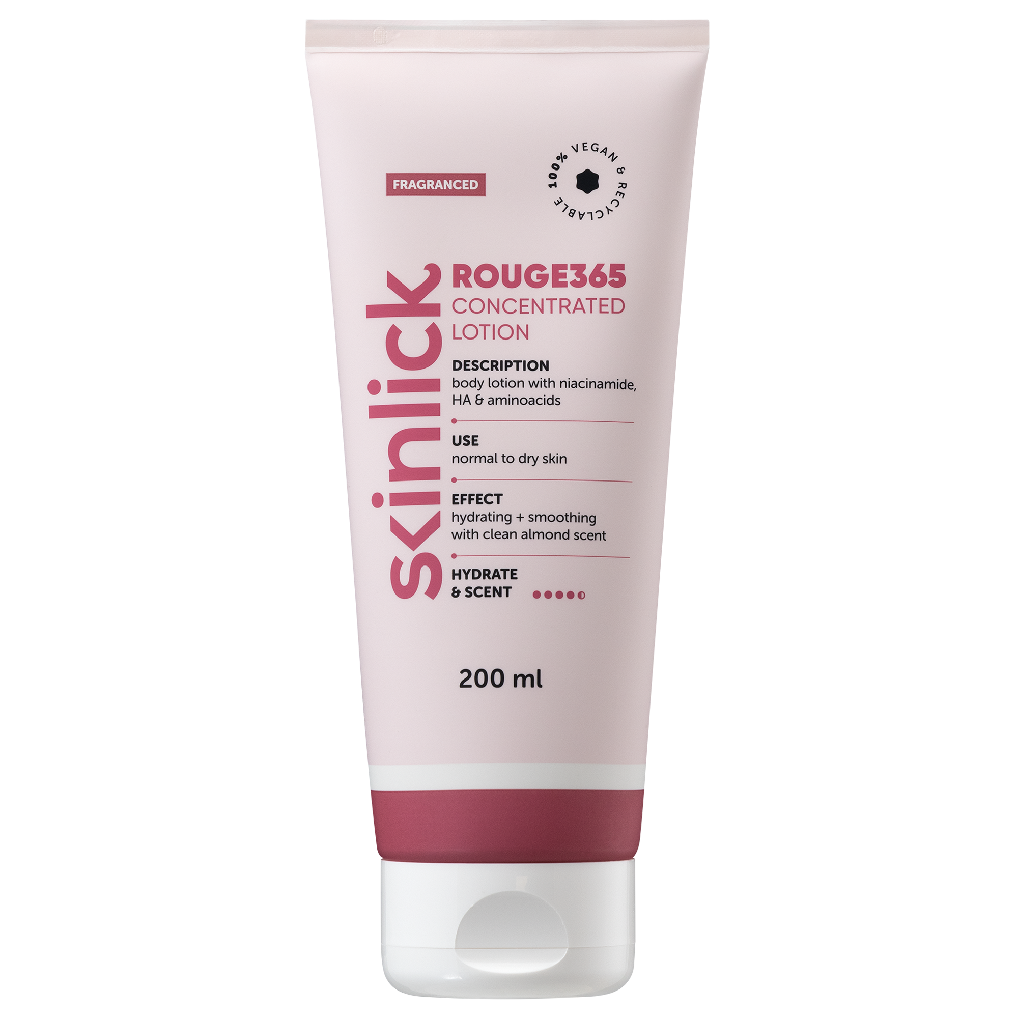 SkinLick Rouge365 Concentrated Lotion 200 ml