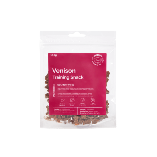 Buddy Training Snacks Venison 100 g