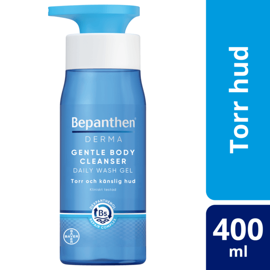 Bepanthen Derma Gentle Body Cleanser Daily Wash Gel 400 ml