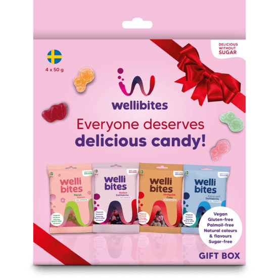 Wellibites Giftbox 4 x 50 g