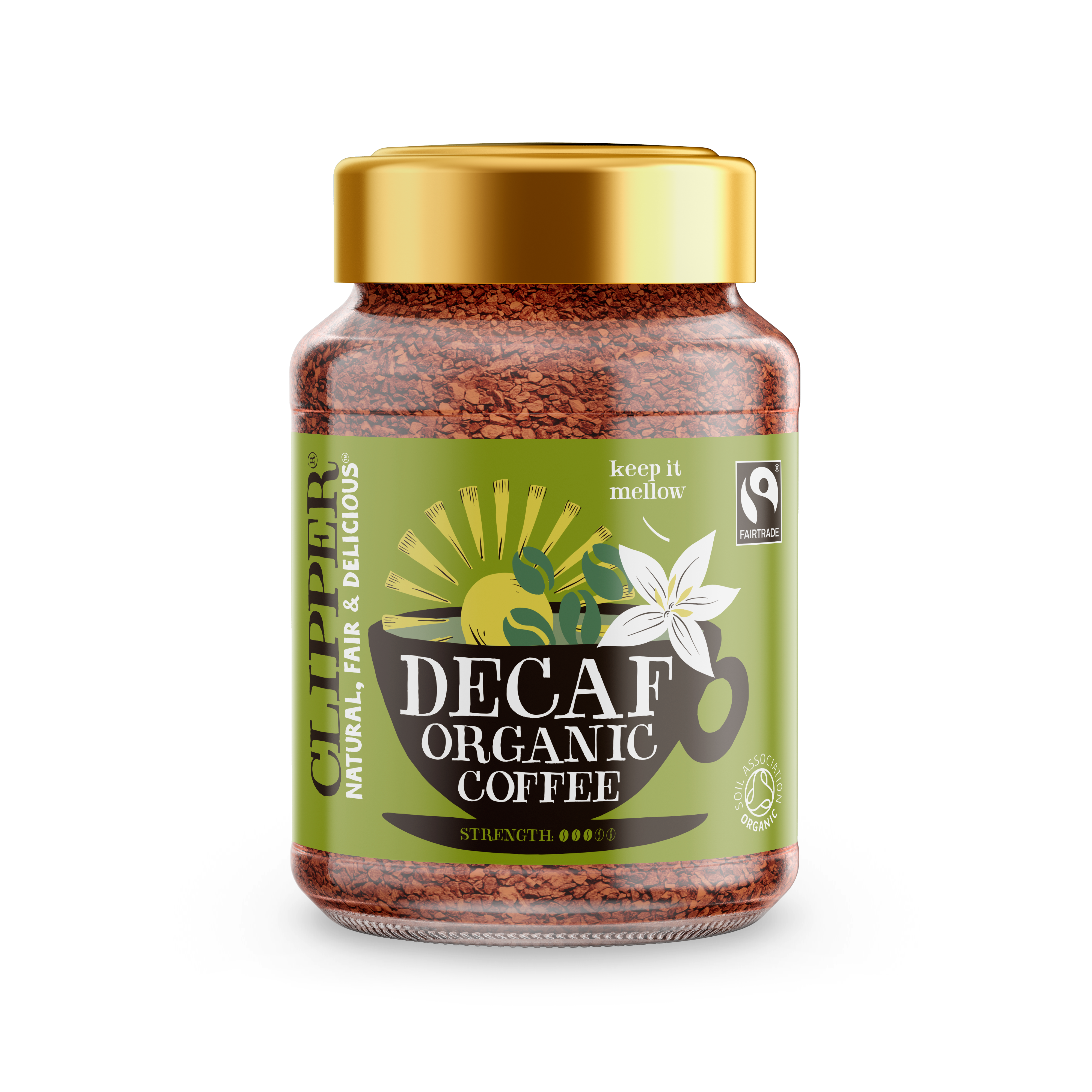Clipper Med Roast Decaf Arabica 100 g