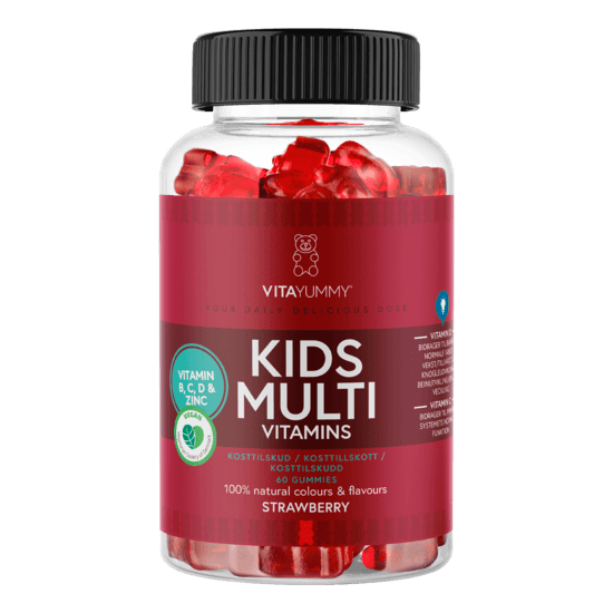 VitaYummy Kids Multivitamins Strawberry 60 gummies