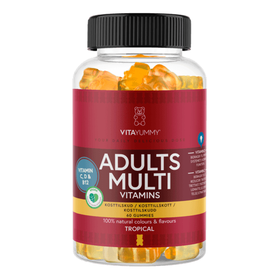 VitaYummy Adults Multivitamins Tropical 60 gummies