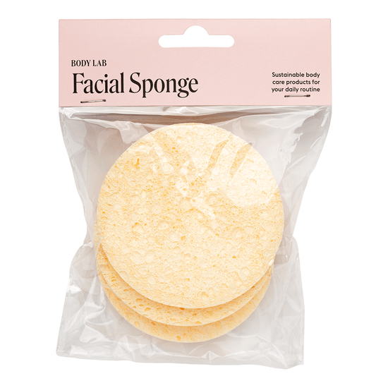 BODY LAB Facial Sponge 3-pack