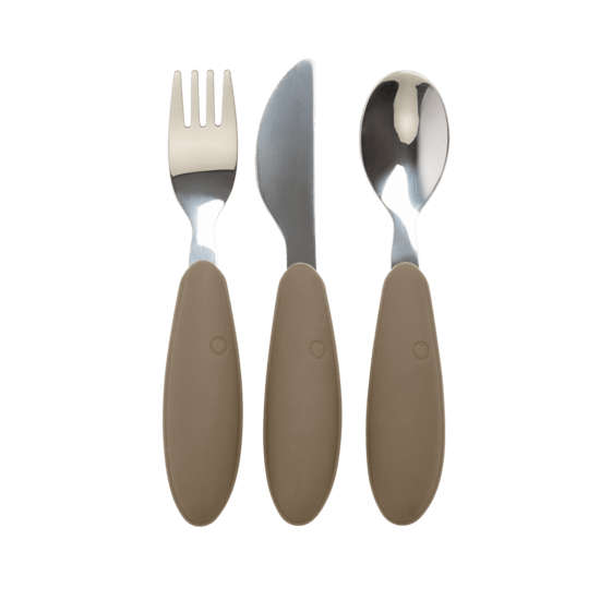BIBS Bestickset Dark Oak