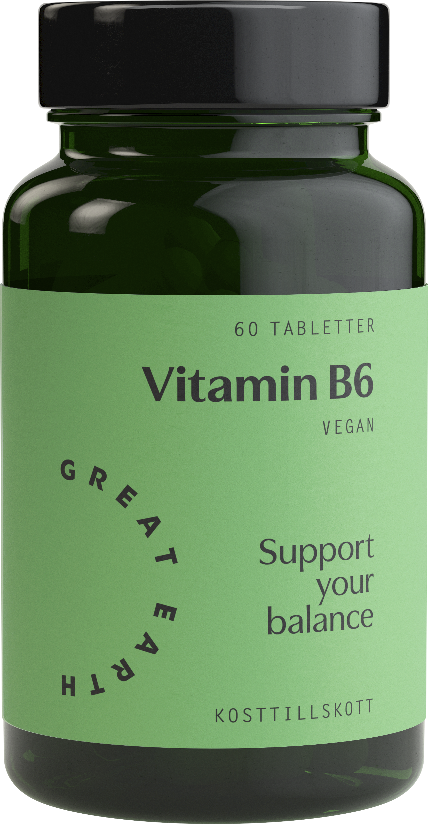 Great Earth Vitamin B6 23 mg 60 tabletter