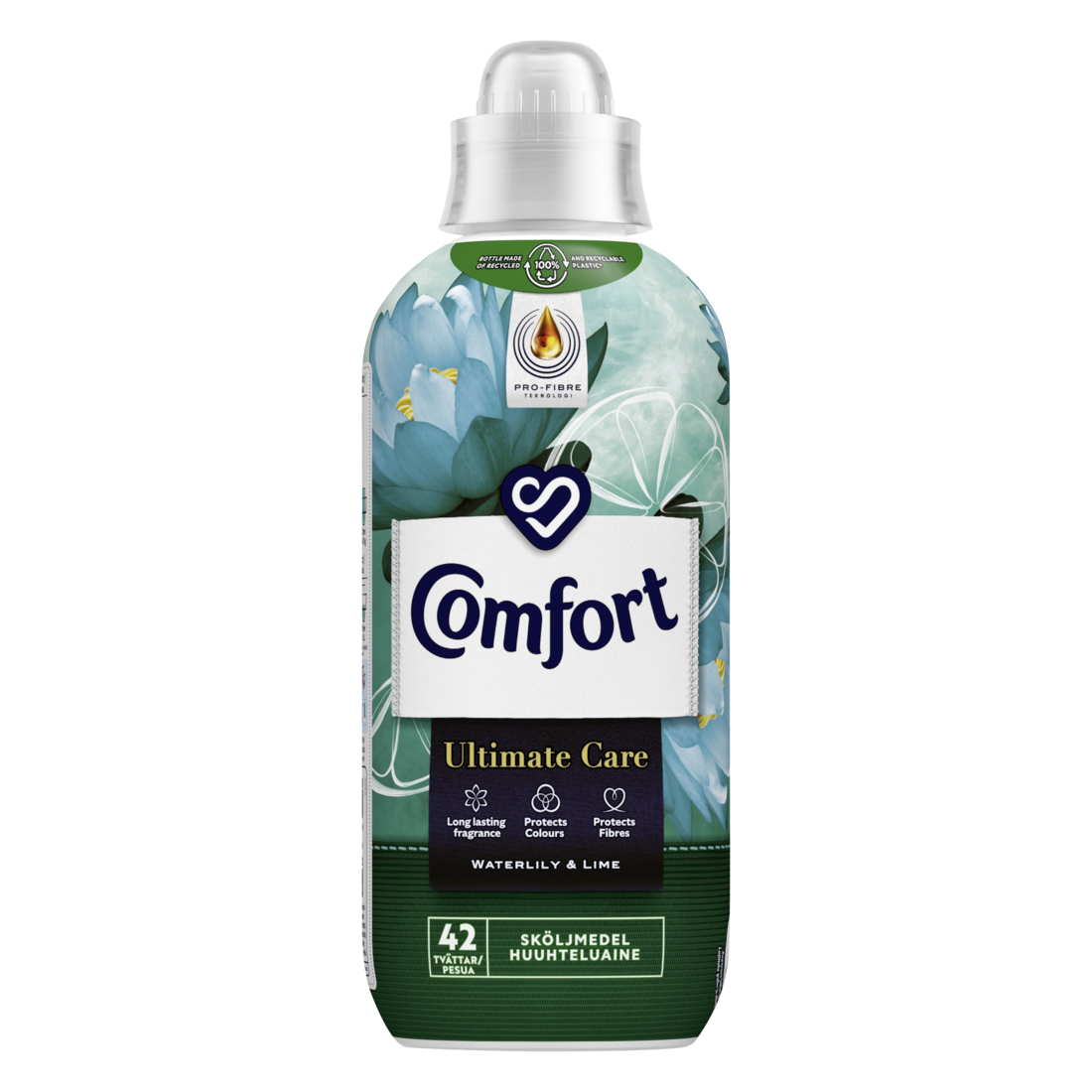 Comfort Ultimate Care Sköljmedel Waterlily & Lime 762 ml