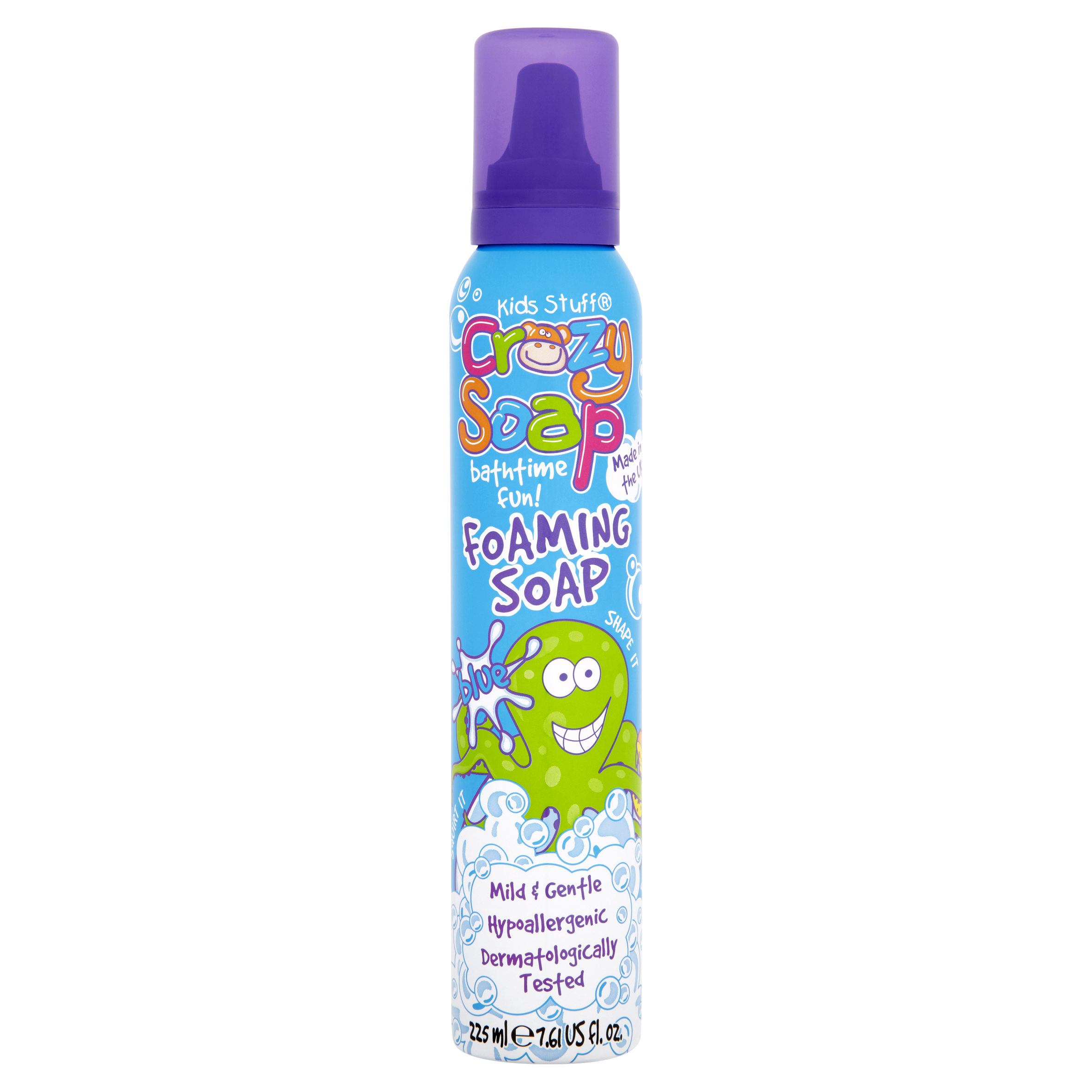 Kids Stuff Crazy Foaming Soap Blue 225 ml