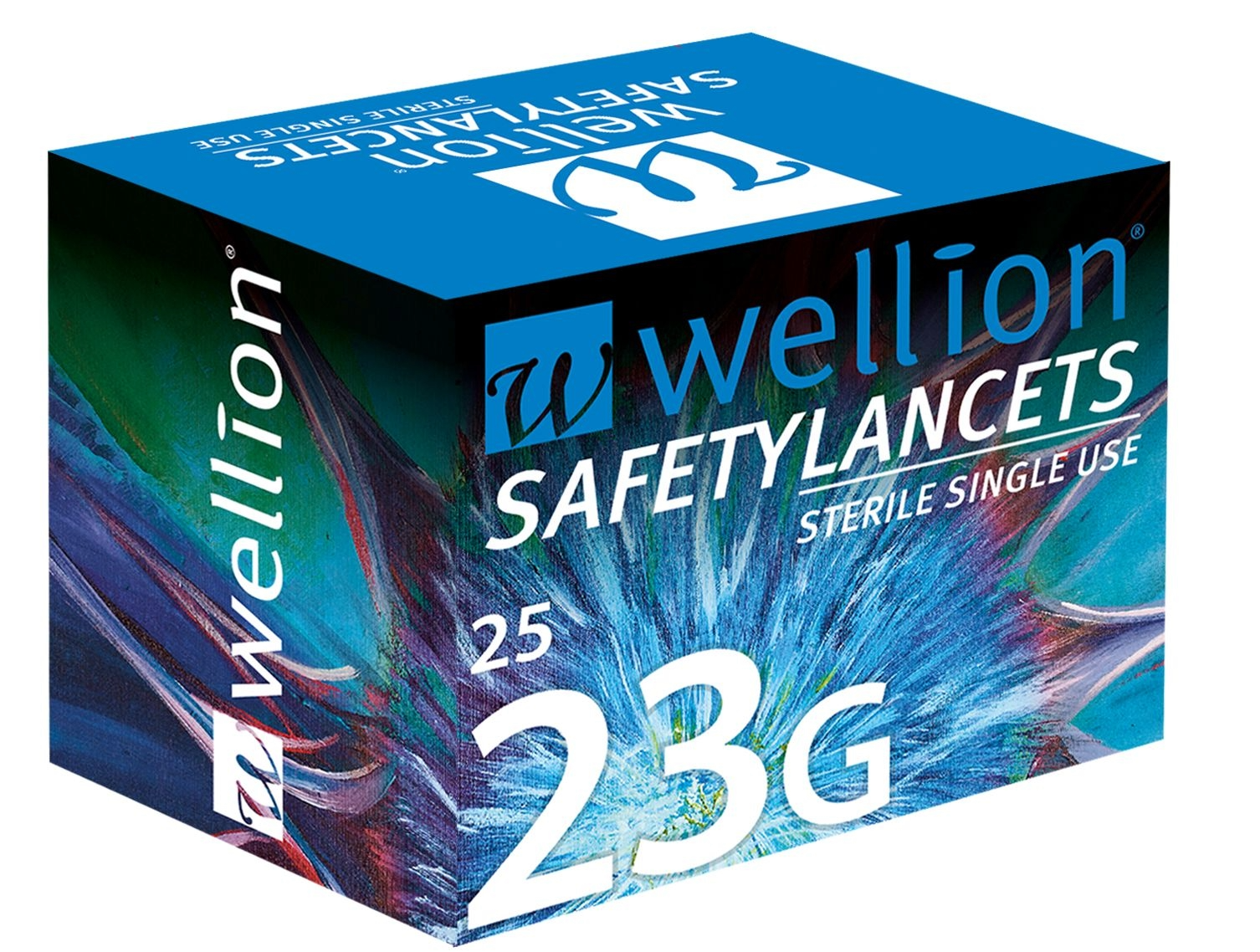 Wellion Säkerhetslancett  23 g 25-pack
