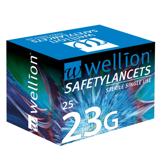 Wellion Säkerhetslancett  23 g 25-pack