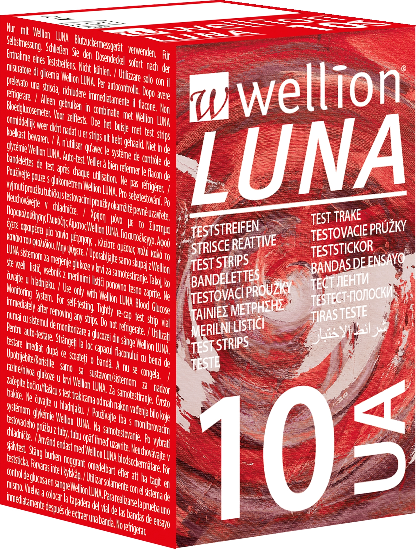 Wellion LUNA Teststickor UA 10 st