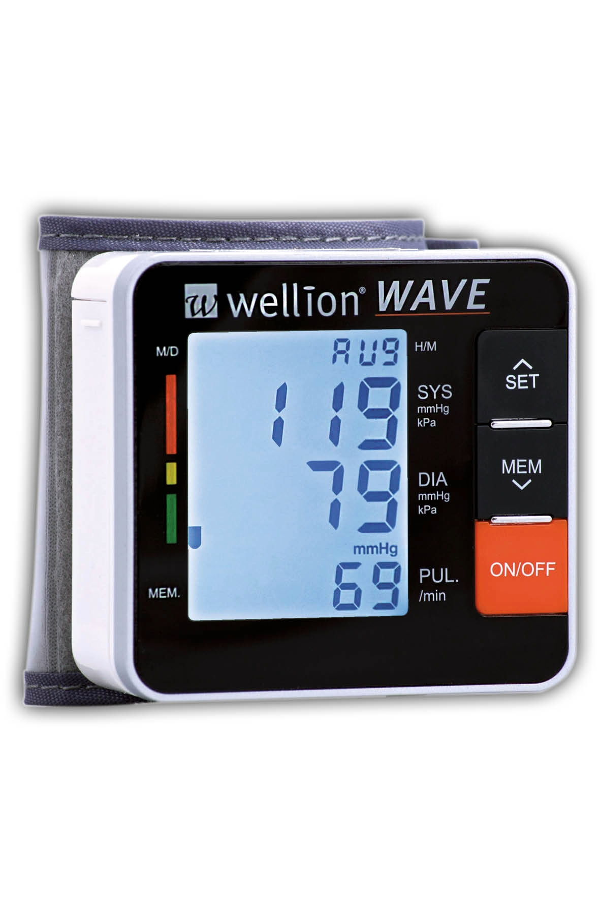 Wellion WAVE professional Blodtrycksmätare Handled