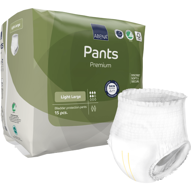 ABENA Pants Light L 100-140 cm 15-pack