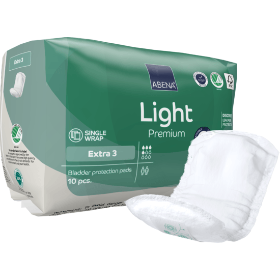 ABENA Light Extra 3 Premium 33x11 cm 10-pack