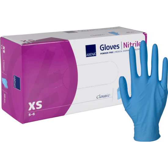 ABENA Classic Nitril Blå XS 100-pack