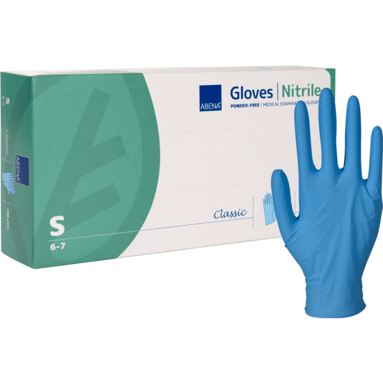ABENA Classic Nitril Blå S 100-pack
