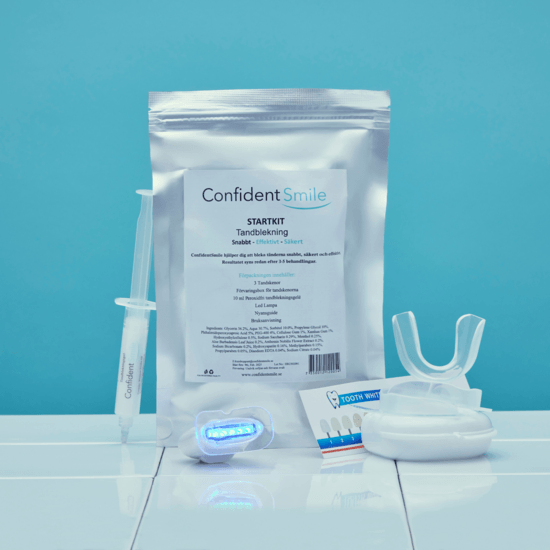 ConfidentSmile Startkit Peroxidfri Tandblekning