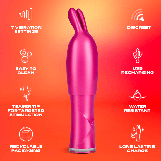 Durex Play 2 in 1 Vibrator och Teaser Tip