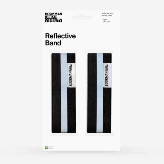 Bookman Urban Visibility Reflective Band Black