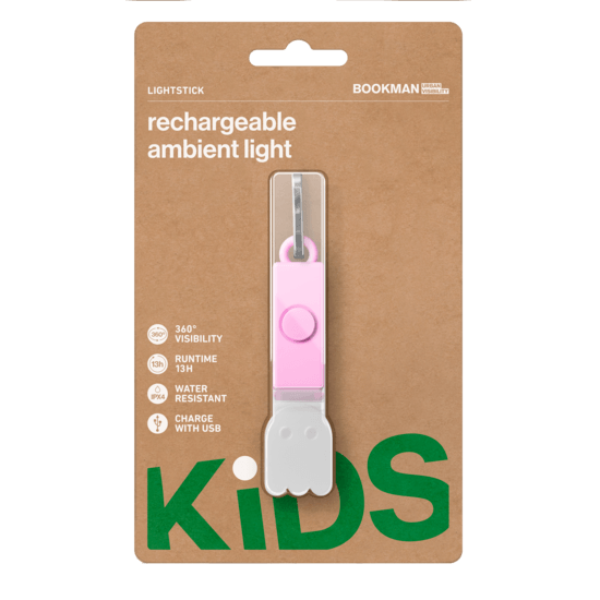 Bookman Urban Visibility Lightstick Ghost Pink
