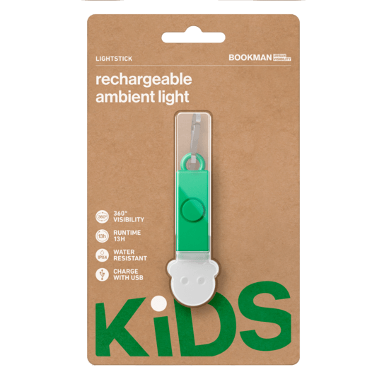 Bookman Urban Visibility Lightstick Bear Green