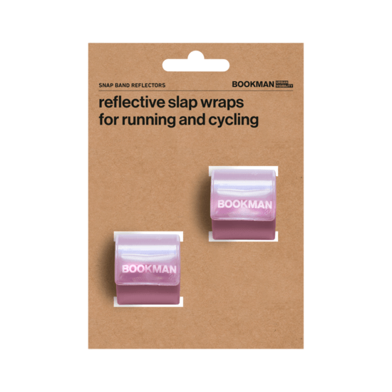 Bookman Urban Visibility Snap Band Reflectors Pink
