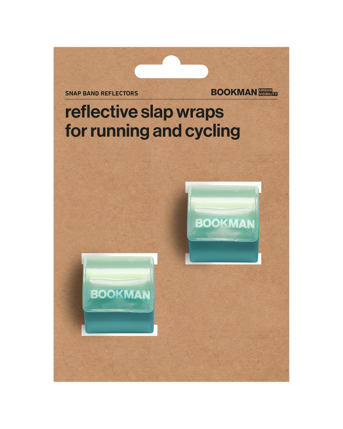 Bookman Urban Visibility Snap Band Reflectors Mint