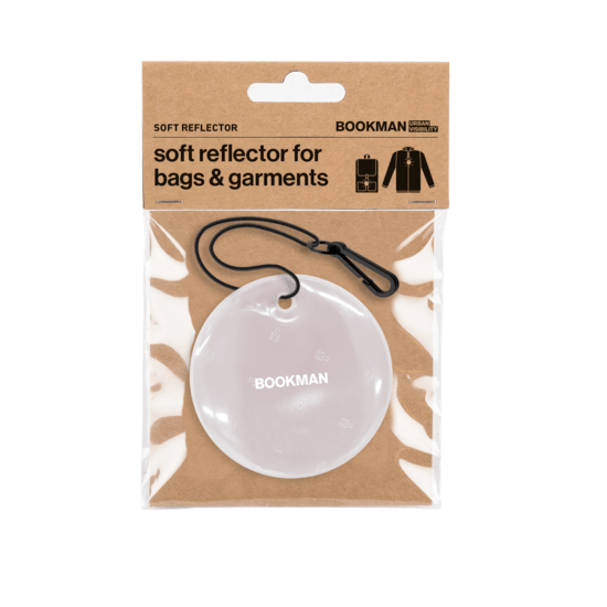 Bookman Urban Visibility Hanging Reflectors Circle White 