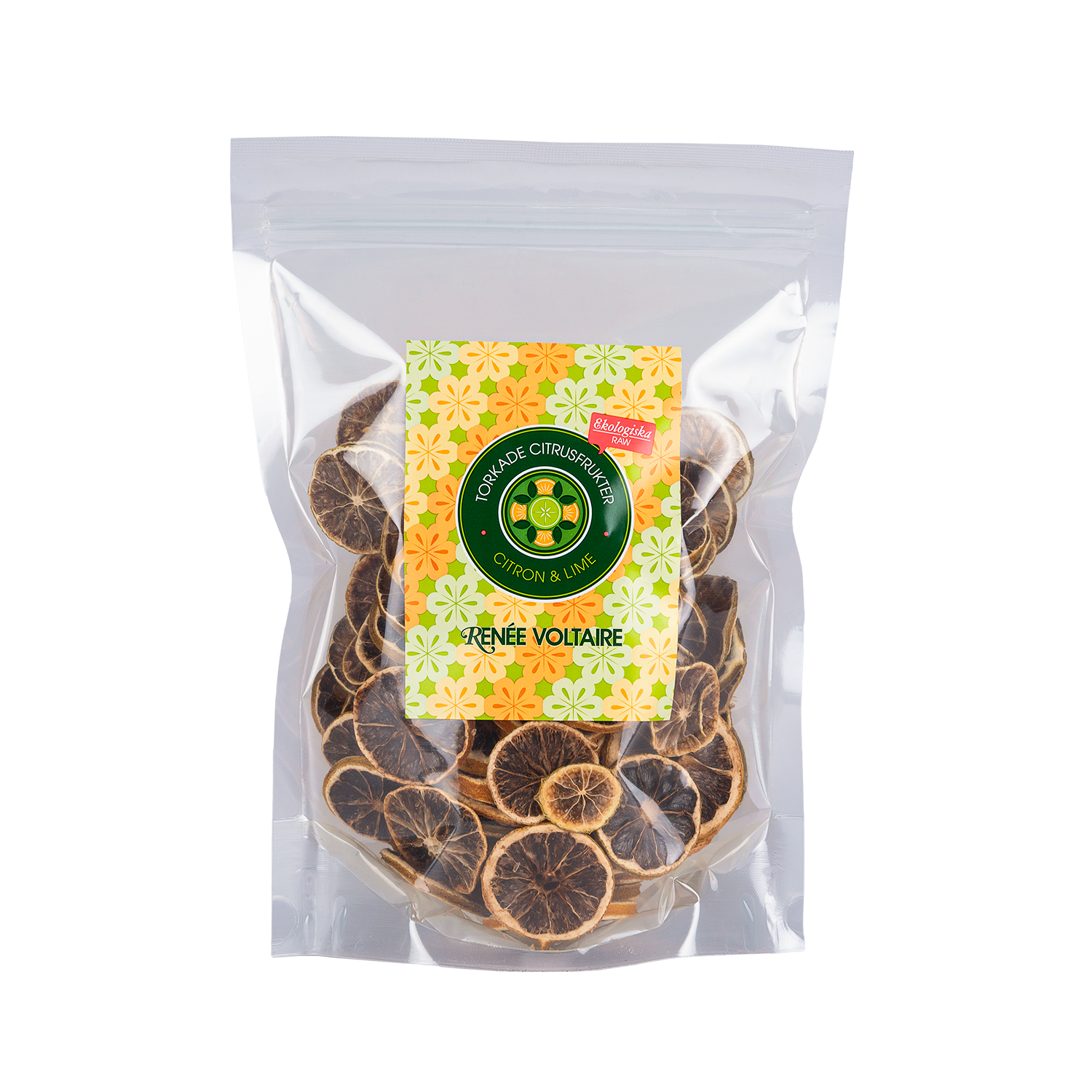 Renée Voltaire Torkade Citrusfrukter Citron & Lime EKO 100 g