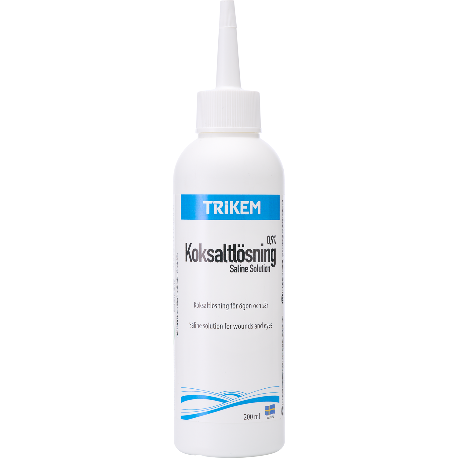 Alternativ bild 1 för Trikem TRIKEM Koksaltlösning 200 ml