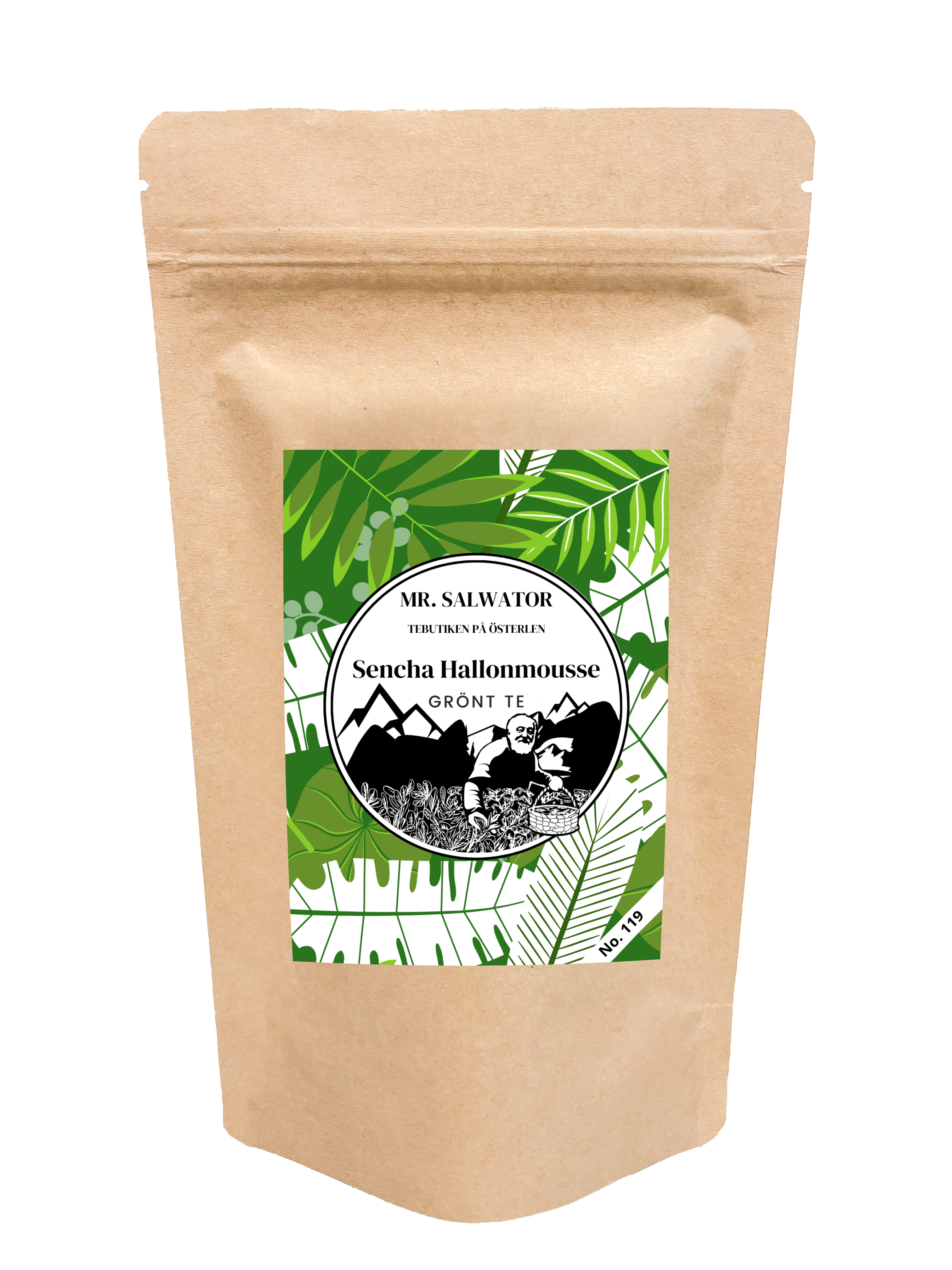 Mr. Salwator Sencha Hallonmousse No. 119 Löste 100 g