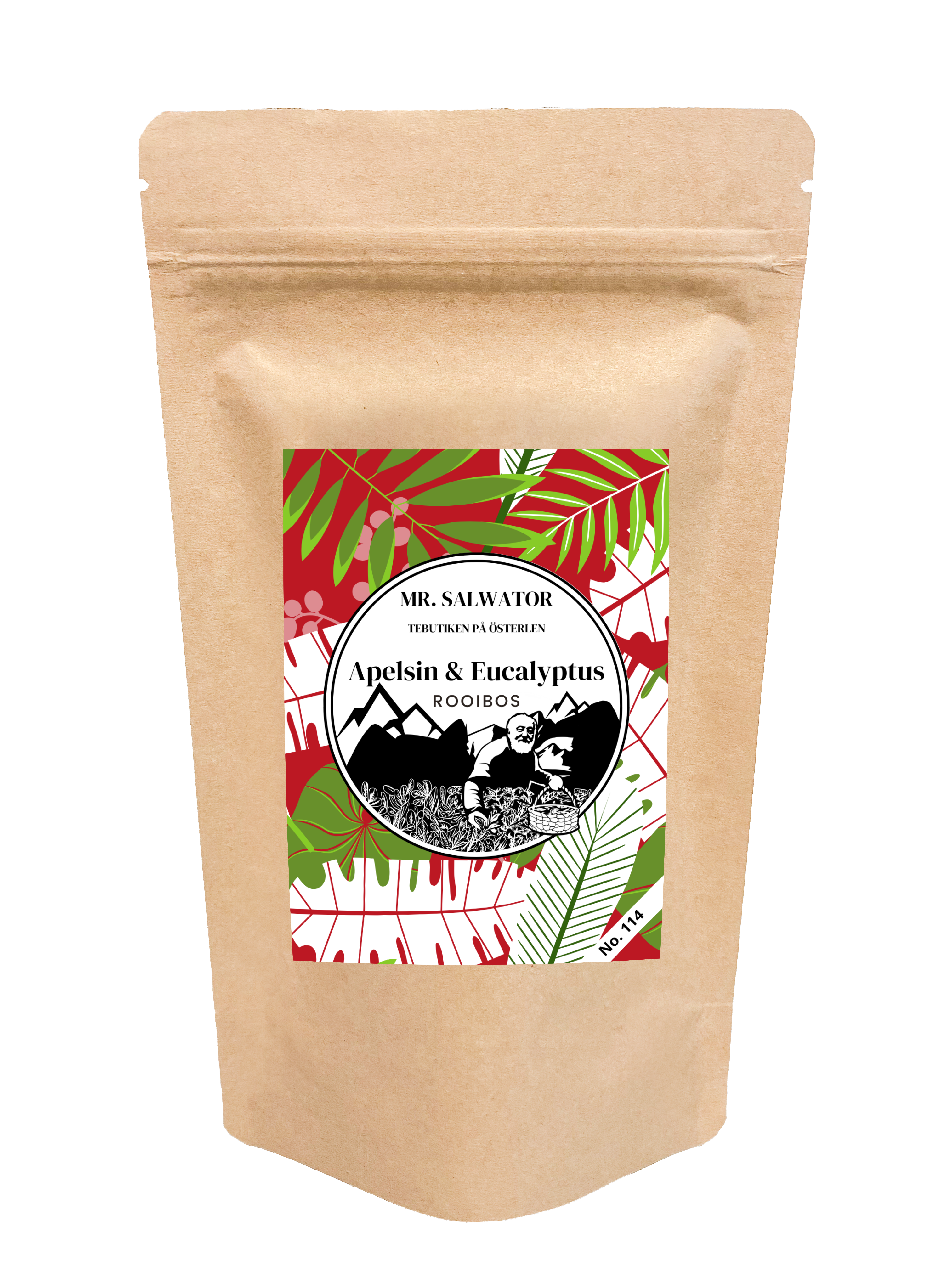 Mr. Salwator Rooibos Apelsin & Eucalyptus No. 19 Löste 100 g
