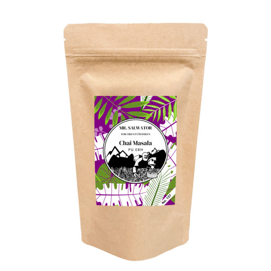 Mr. Salwator Pu Erh Chai Masala No. 137 Löste 100 g