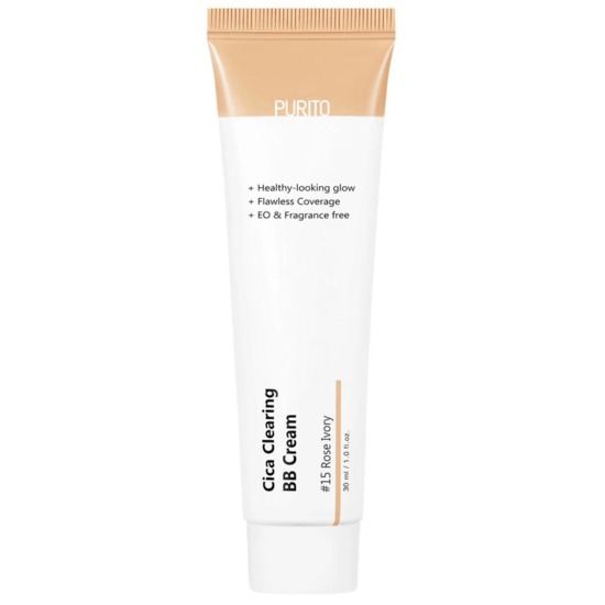 PURITO Cica Clearing BB Cream 15 Rose Ivory 30 ml